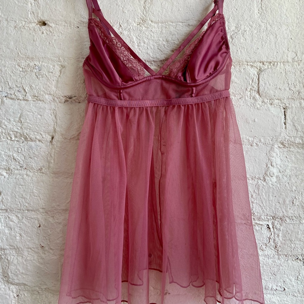 Victoria’s Secret Sheer Pink Cami